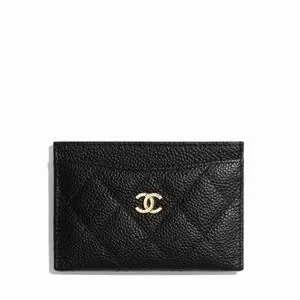 CHANEL Bags Chanel Classic Card Holder Casecaviar Grained Calfskin Ghw Black Poshmark